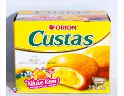 Bánh custas 2 cái