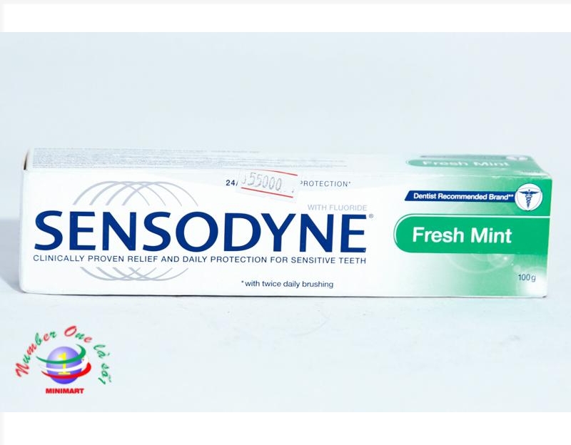KDR Sensodyne bạc hà 100g