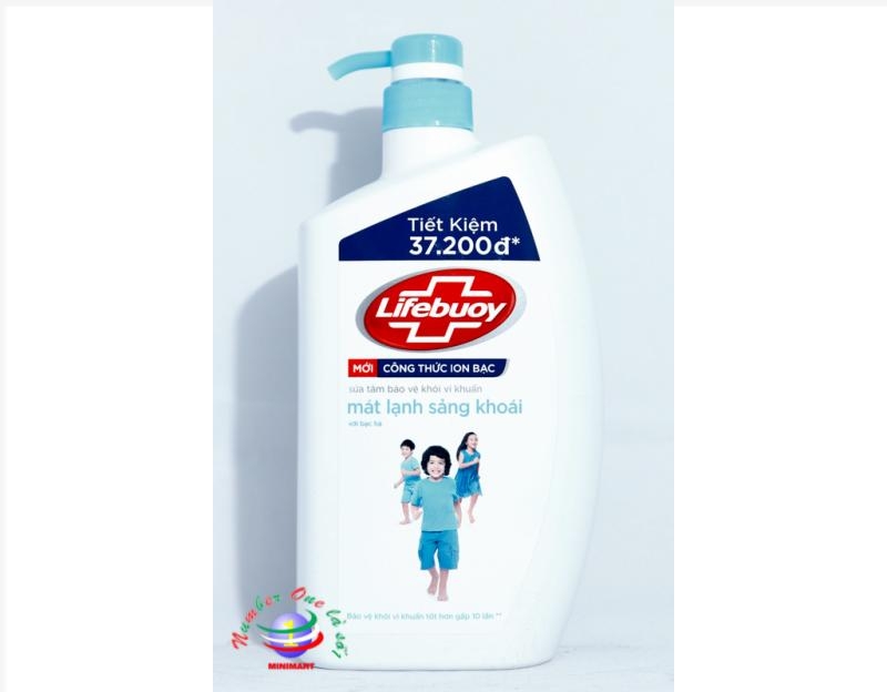 ST lifebuoy diệt khuẩn mát lạnh 850g